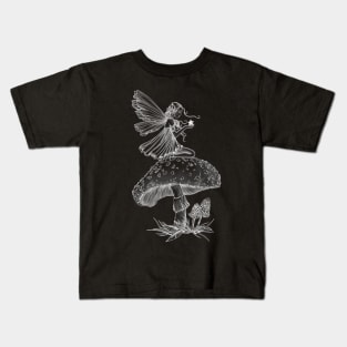 Wish upon a mushroom Kids T-Shirt